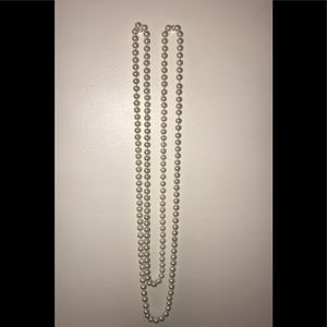 Super Long Pearl Necklace!